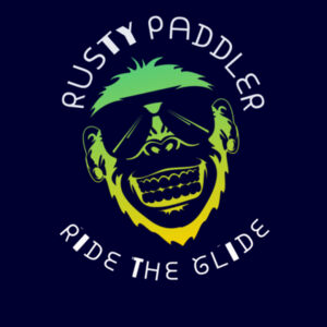 Rusty paddler  - Podium Long Sleeve Poly Tee Design