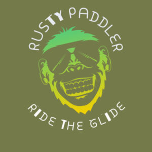 Rusty paddler  - Podium Mens Poly Singlet Design