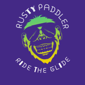 Rusty paddler  - AS Colour Mens Block T shirt Design